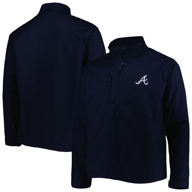 Dunbrooke Navy Atlanta Braves Journey Veste zippée à trois mélanges pour homme