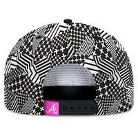 Men's Fanatics Black Atlanta Braves Let's Glow Moon Shot Snapback Hat