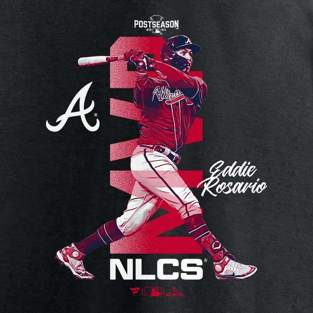 2021 Eddie Rosario Black Atlanta Braves 2021 National League