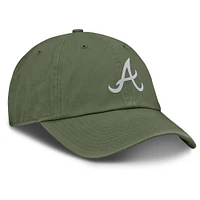 Men's Fanatics Green Atlanta Braves Elements Utopia Adjustable Hat