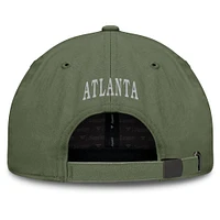 Men's Fanatics Green Atlanta Braves Elements Utopia Adjustable Hat