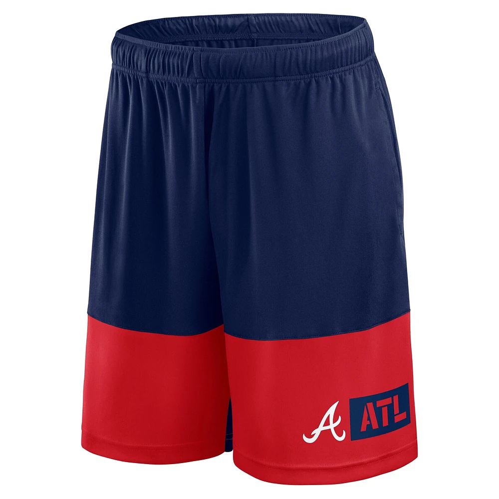 Men's Fanatics Navy Atlanta Braves Best of the Shorts