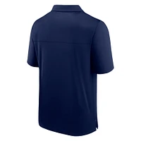 Polo bleu marine Fanatics Atlanta Braves Hands Down pour hommes