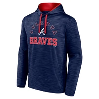 Men's Fanatics  Navy Atlanta Braves Seven Games Pullover Hoodie