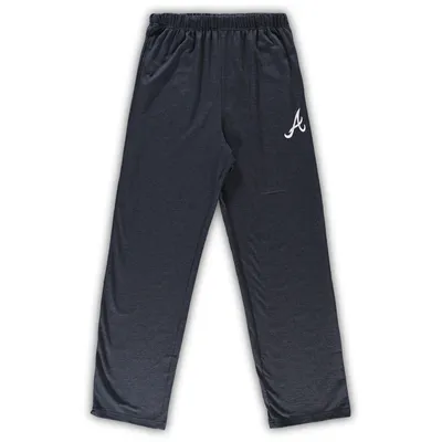 Atlanta Braves Big & Tall Pajama Pants - Heathered Navy