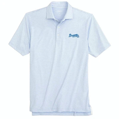 Polo Lyndon pour la fête des pères Atlanta Braves johnnie-O bleu clair hommes