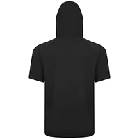 T-shirt à capuche noir Atlanta Braves Phase Vanguard pour homme
