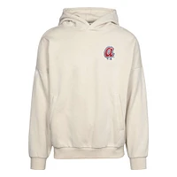 Sweat à capuche kaki Atlanta Braves Contact Pro Card pour homme de Levelwear