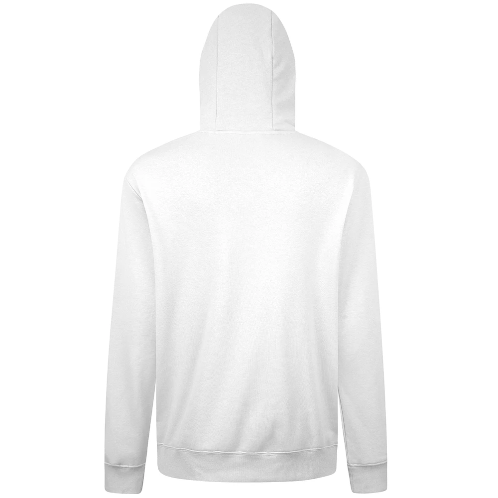 Men's Levelwear White Atlanta Braves City Connect Podium Core Logo Pullover Hoodie