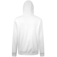 Men's Levelwear White Atlanta Braves City Connect Podium Core Logo Pullover Hoodie