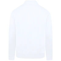 Men's Levelwear  White Atlanta Braves Cooperstown Collection Murray Quarter-Zip Sweatshirt
