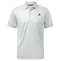 Men's Levelwear White Atlanta Braves System Insignia 2.0 Polo