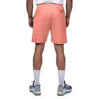 Short en tissu éponge pêche Margaritaville Orange Atlanta Braves pour hommes