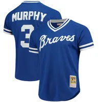 Men's Mitchell & Ness Dale Murphy Royal Atlanta Braves Cooperstown Mesh Batting Practice Jersey