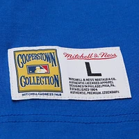 Men's Mitchell & Ness Hank Aaron Royal Atlanta Braves Legends Collection Vintage Logo T-Shirt