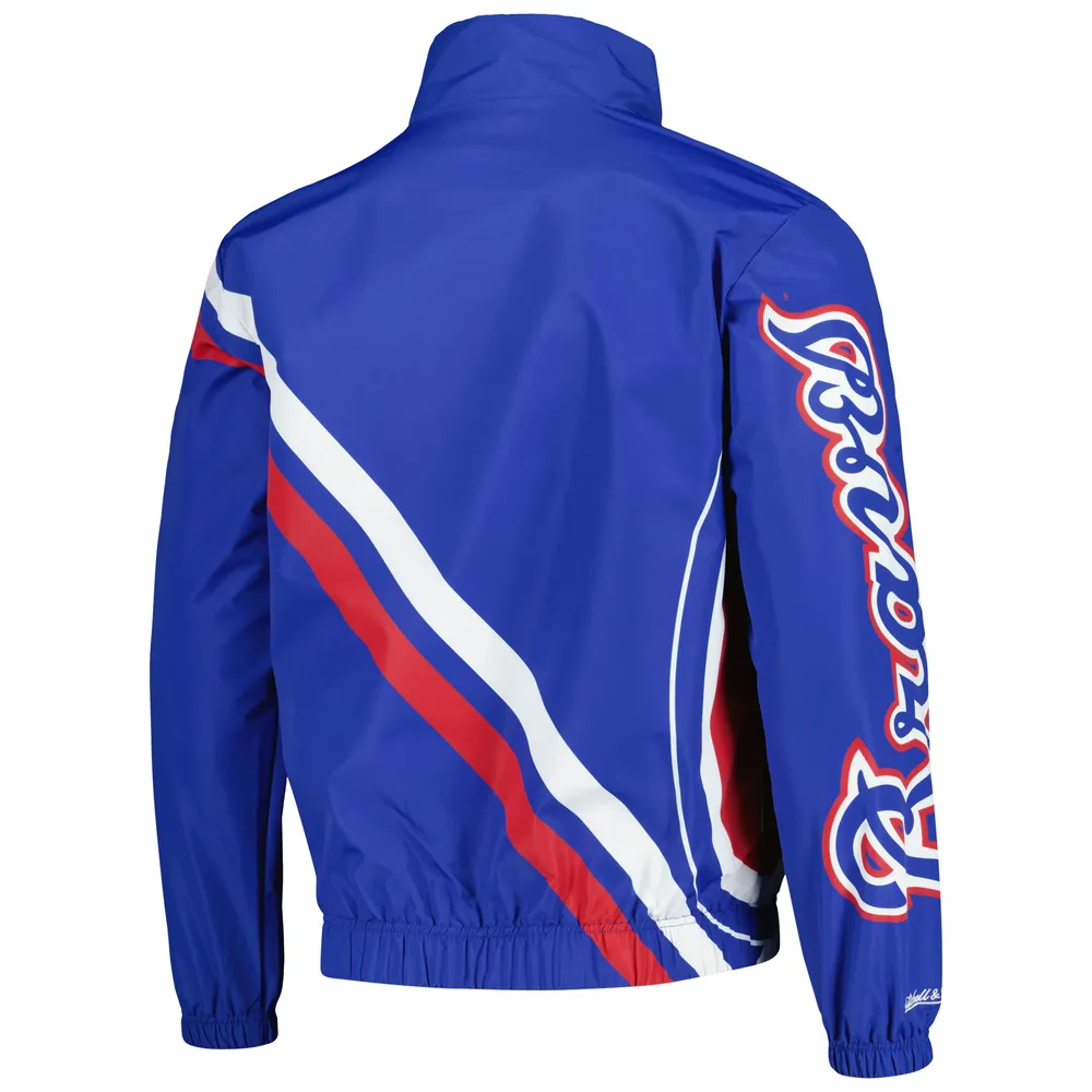 mitchell and ness braves jacket