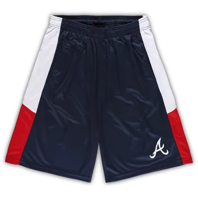 Atlanta Braves Big & Tall Team Shorts - Navy