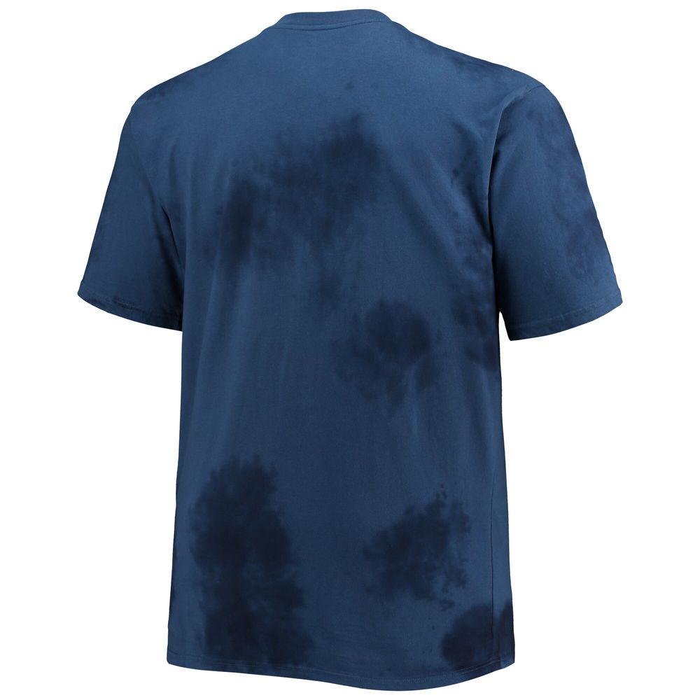 Youth Navy Atlanta Braves Tie-Dye T-Shirt