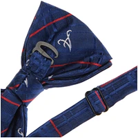 Nœud Papillon Homme Bleu Marine Atlanta Braves Oxford