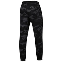 Men's New Era Black Atlanta Braves Camo Jogger Pants