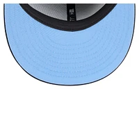 Men's New Era Black Atlanta Braves Tonal Koi 59FIFTY Fitted Hat