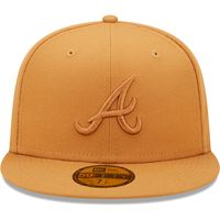 Men's New Era Brown Atlanta Braves Color Pack 59FIFTY Fitted - Hat