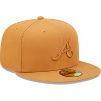 Men's New Era Brown Atlanta Braves Color Pack 59FIFTY Fitted - Hat