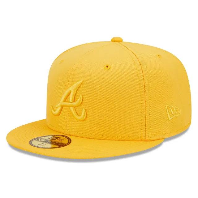 Lids Atlanta Braves New Era Logo 59FIFTY Fitted Hat - Green