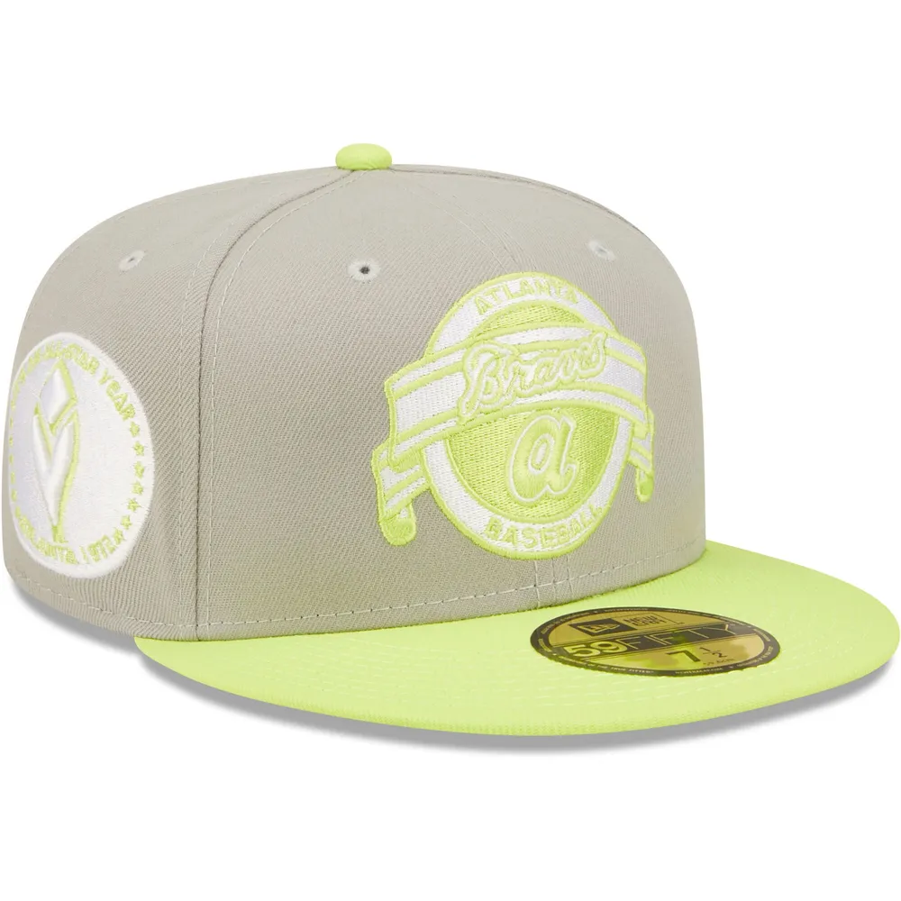 Atlanta Braves New Era Logo 59FIFTY Fitted Hat - Green