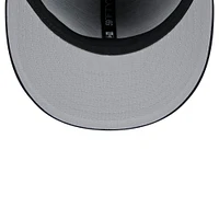 Men's New Era  Gray/Navy Atlanta Braves 2025 Batting Practice 59FIFTY Fitted Hat