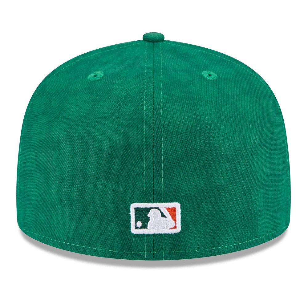 Men's New Era Kelly Green Atlanta Braves St. Patrick's Day 59FIFTY Fitted Hat