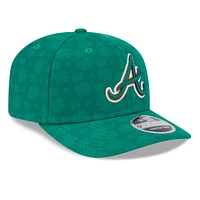 Men's New Era Kelly Green Atlanta Braves St. Patrick's Day 9SEVENTY Adjustable Hat