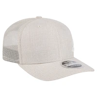 Men's New Era Light Beige Atlanta Braves Flawless 9SEVENTY Stretch-Snap Hat