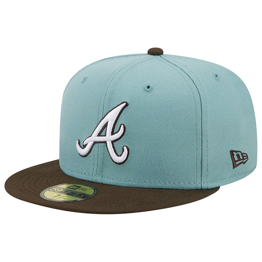 Men's New Era Light Blue Atlanta Braves 59FIFTY Fitted Hat