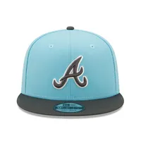 Men's New Era Light Blue Atlanta Braves Color Pack 59FIFTY Fitted Hat