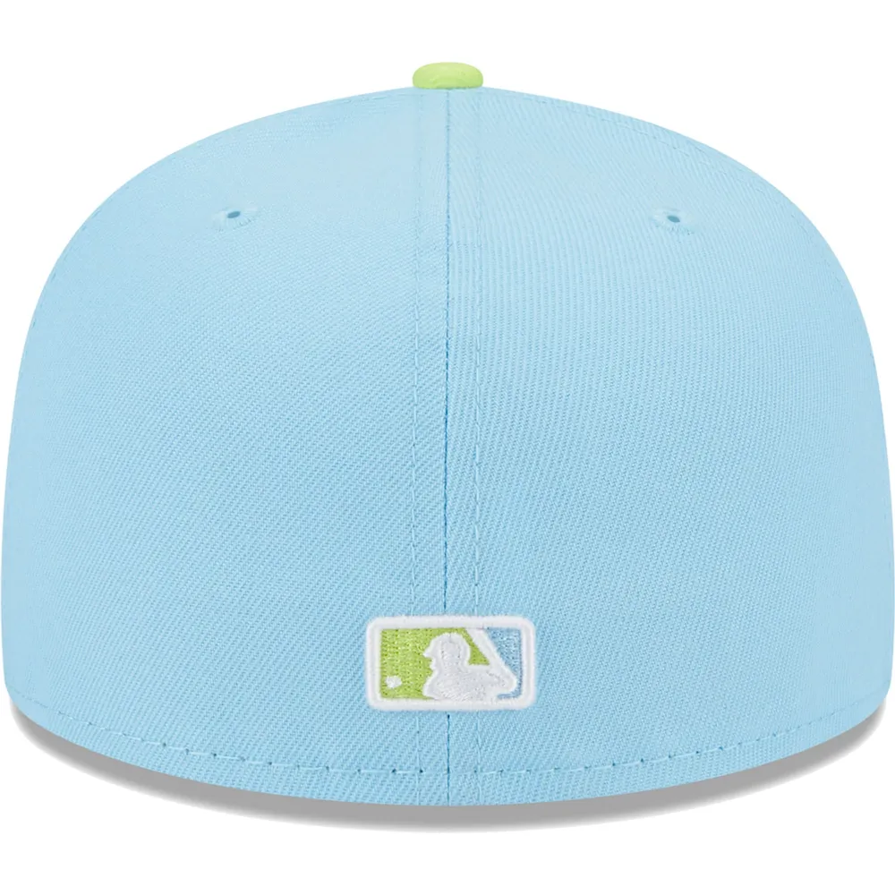 Atlanta Braves Pastel Blue 59FIFTY Fitted Cap