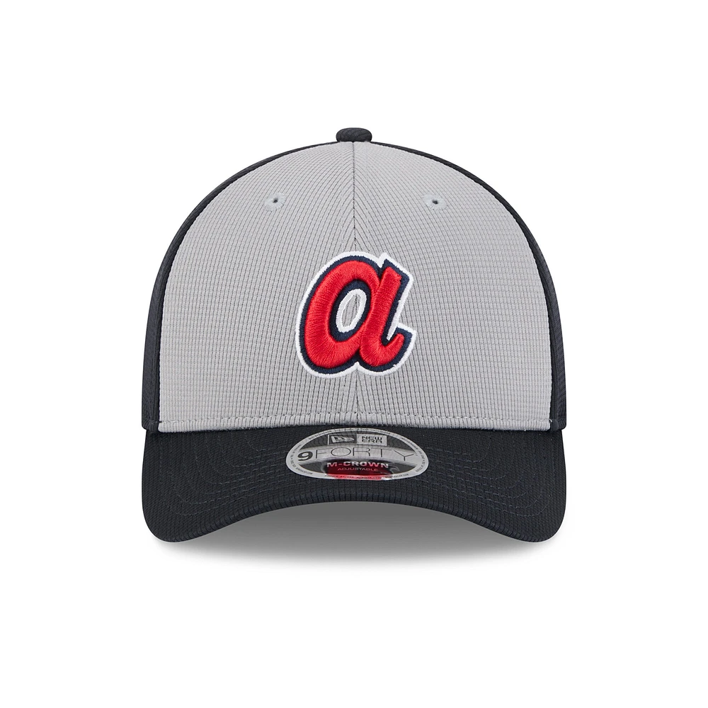V107988 BRAVES Mlb Nwe 2025 Entraînement au bâton OTC 9fortyMC HATMENSTR 60641643 #34