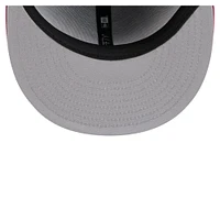 Casquette ajustée 59FIFTY bleu marine/rouge Atlanta Braves pour homme New Era
