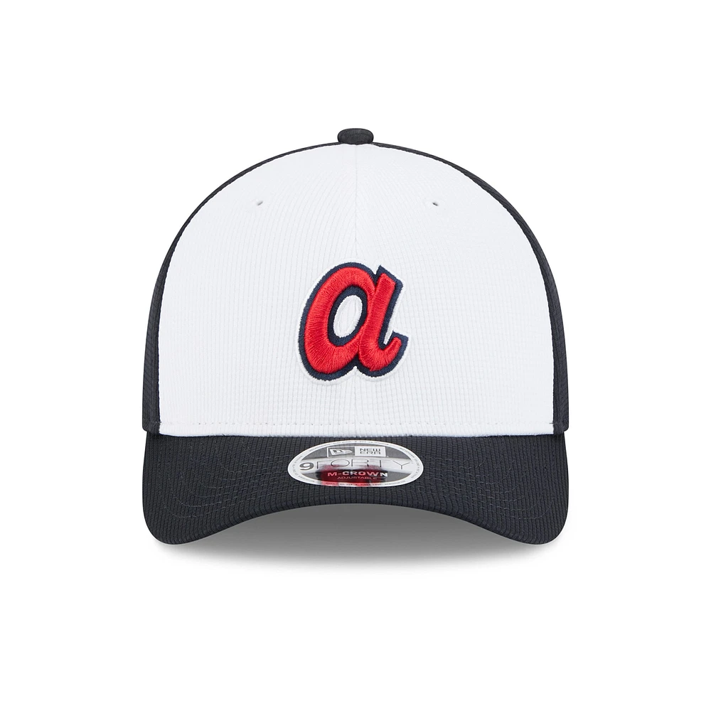 V107988 BRAVES Mlb Nwe 2025 Entraînement au bâton OTC 9fortyMC HATMENSTR 60640222 #4