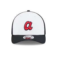 V107988 BRAVES Mlb Nwe 2025 Entraînement au bâton OTC 9fortyMC HATMENSTR 60640222 #4