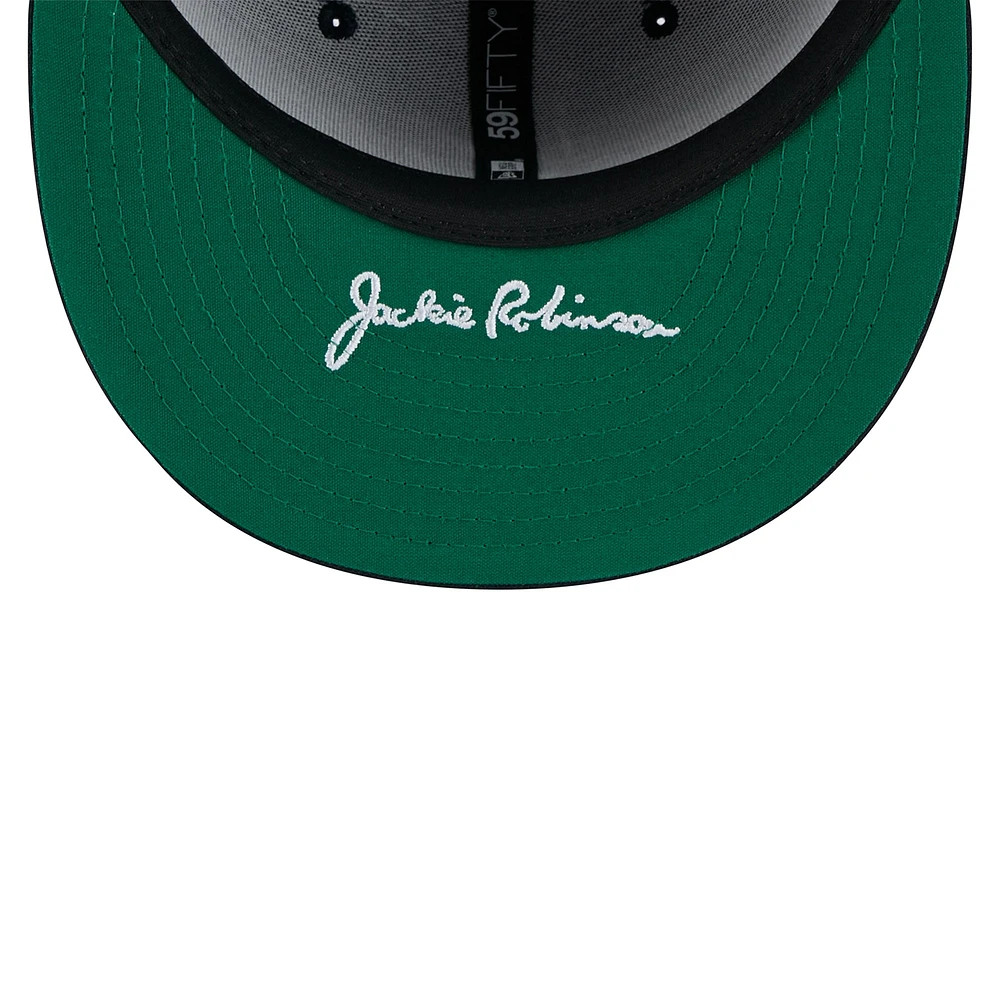 Men's New Era  Navy Atlanta Braves 2025 Jackie Robinson Day 59FIFTY Fitted Hat