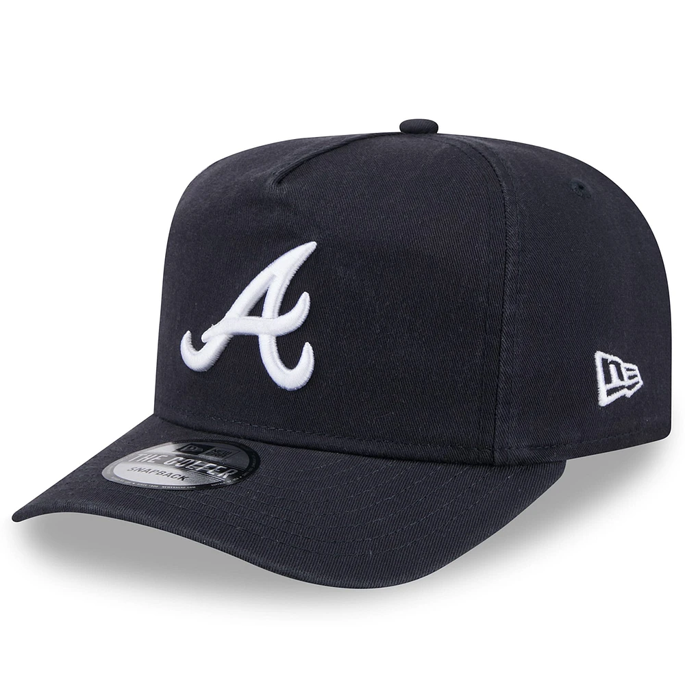 Casquette ajustable Jackie Robinson Day Golfer pour homme, bleu marine, des Braves d'Atlanta 2025, New Era
