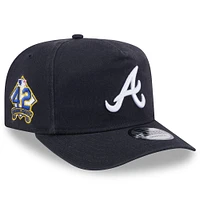 Casquette ajustable Jackie Robinson Day Golfer pour homme, bleu marine, des Braves d'Atlanta 2025, New Era