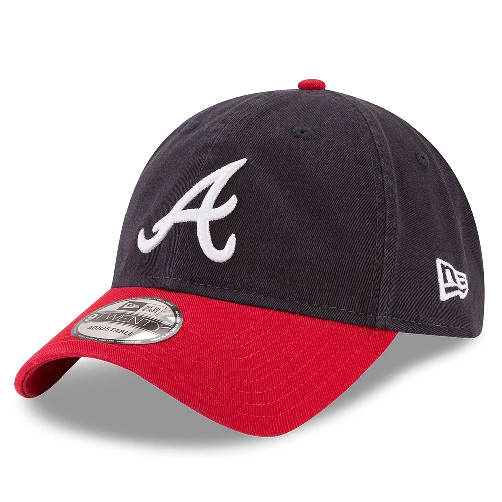 Casquette ajustable 9TWENTY bleu marine pour homme New Era Atlanta Braves 2025 MLB All-Star Game Side Patch