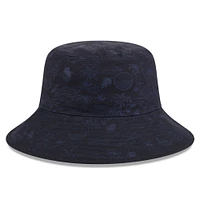 Men's New Era  Navy Atlanta Braves 2025 Spring Training All Over Print Bucket Hat