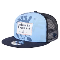 Casquette Snapback 9FIFTY Snapback pour bas de bikini Atlanta Braves New Era pour hommes