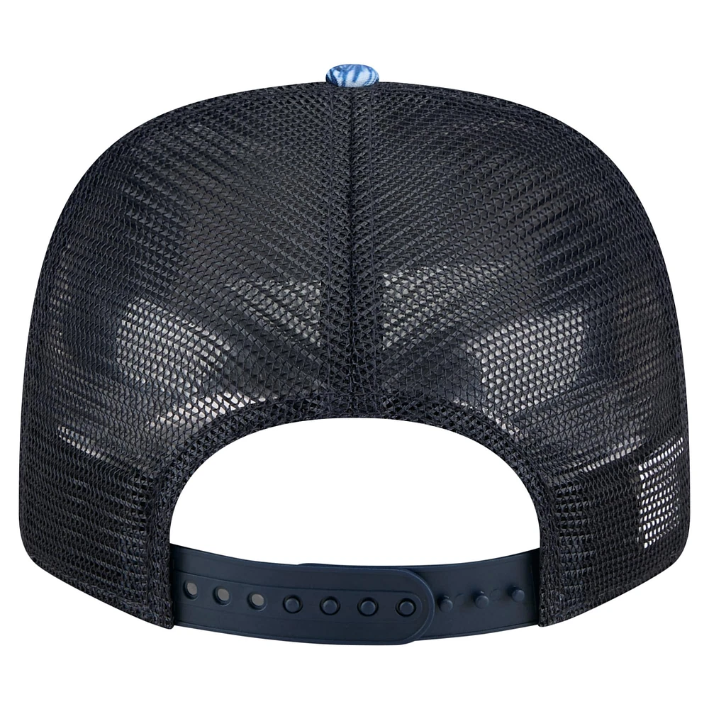 Casquette ajustable Hula Trucker 9SEVENTY bleu marine des Braves d'Atlanta pour homme de New Era