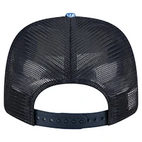 Casquette ajustable Hula Trucker 9SEVENTY bleu marine des Braves d'Atlanta pour homme de New Era