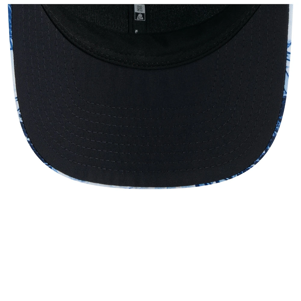Casquette ajustable Hula Trucker 9SEVENTY bleu marine des Braves d'Atlanta pour homme de New Era