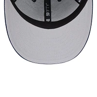 Men's New Era Navy Atlanta Braves Oceanside Low Profile 59FIFTY Fitted Hat
